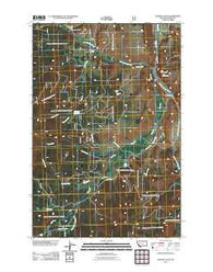 Maukey Gulch Montana Historical topographic map, 1:24000 scale, 7.5 X 7.5 Minute, Year 2011