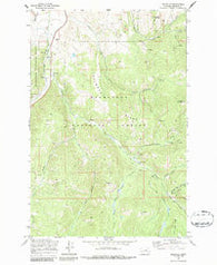 Maxville Montana Historical topographic map, 1:24000 scale, 7.5 X 7.5 Minute, Year 1971