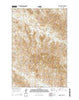 Maxwell Butte Montana Current topographic map, 1:24000 scale, 7.5 X 7.5 Minute, Year 2014