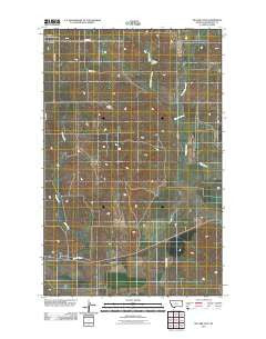 McCabe East Montana Historical topographic map, 1:24000 scale, 7.5 X 7.5 Minute, Year 2011