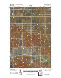 McCabe West Montana Historical topographic map, 1:24000 scale, 7.5 X 7.5 Minute, Year 2011