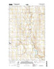 McCarters Lake Montana Current topographic map, 1:24000 scale, 7.5 X 7.5 Minute, Year 2014