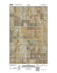 McCarters Lake SE Montana Historical topographic map, 1:24000 scale, 7.5 X 7.5 Minute, Year 2011