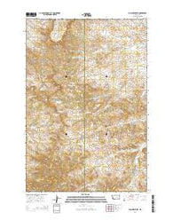 McClure Creek Montana Current topographic map, 1:24000 scale, 7.5 X 7.5 Minute, Year 2014