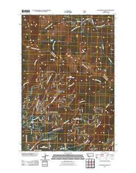 McCormick Peak Montana Historical topographic map, 1:24000 scale, 7.5 X 7.5 Minute, Year 2011