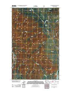McGee Meadow Montana Historical topographic map, 1:24000 scale, 7.5 X 7.5 Minute, Year 2011