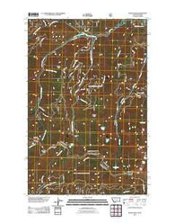 McGee Peak Montana Historical topographic map, 1:24000 scale, 7.5 X 7.5 Minute, Year 2011