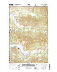 McGregor Peak Montana Current topographic map, 1:24000 scale, 7.5 X 7.5 Minute, Year 2014