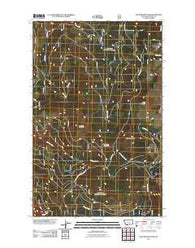 McGuire Mountain Montana Historical topographic map, 1:24000 scale, 7.5 X 7.5 Minute, Year 2011
