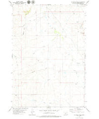 McKenzie Creek Montana Historical topographic map, 1:24000 scale, 7.5 X 7.5 Minute, Year 1979