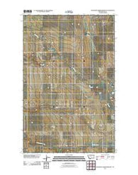 McKinnsey Reservoir West Montana Historical topographic map, 1:24000 scale, 7.5 X 7.5 Minute, Year 2011
