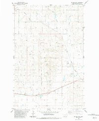Mc Cabe East Montana Historical topographic map, 1:24000 scale, 7.5 X 7.5 Minute, Year 1983