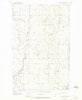Mc Carters Lake SE Montana Historical topographic map, 1:24000 scale, 7.5 X 7.5 Minute, Year 1962