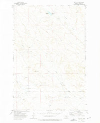Mc Cloud Montana Historical topographic map, 1:24000 scale, 7.5 X 7.5 Minute, Year 1972