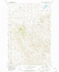 Mc Clure Reservoir Montana Historical topographic map, 1:24000 scale, 7.5 X 7.5 Minute, Year 1972