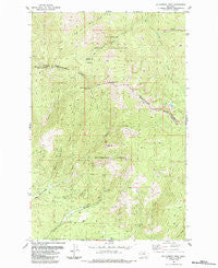 Mc Cormick Peak Montana Historical topographic map, 1:24000 scale, 7.5 X 7.5 Minute, Year 1984