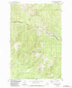 Mc Cormick Peak Montana Historical topographic map, 1:24000 scale, 7.5 X 7.5 Minute, Year 1984
