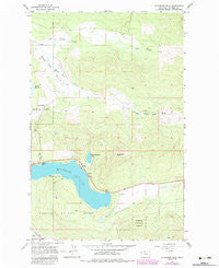 Mc Gregor Peak Montana Historical topographic map, 1:24000 scale, 7.5 X 7.5 Minute, Year 1964