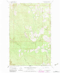 Mc Guire Mountain Montana Historical topographic map, 1:24000 scale, 7.5 X 7.5 Minute, Year 1963