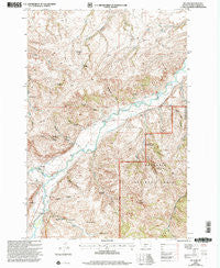 Mc Leod Montana Historical topographic map, 1:24000 scale, 7.5 X 7.5 Minute, Year 2000