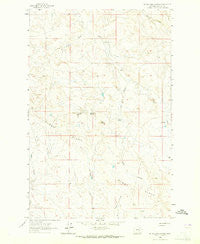 Mc Williams Springs Montana Historical topographic map, 1:24000 scale, 7.5 X 7.5 Minute, Year 1963