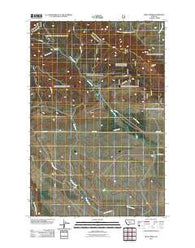 Mead Creek Montana Historical topographic map, 1:24000 scale, 7.5 X 7.5 Minute, Year 2011