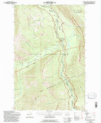 Meadow Creek Montana Historical topographic map, 1:24000 scale, 7.5 X 7.5 Minute, Year 1994