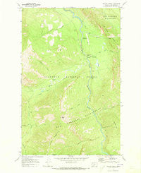 Meadow Creek Montana Historical topographic map, 1:24000 scale, 7.5 X 7.5 Minute, Year 1970