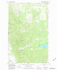 Meadow Peak Montana Historical topographic map, 1:24000 scale, 7.5 X 7.5 Minute, Year 1964