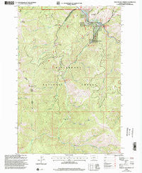 Medicine Hot Springs Montana Historical topographic map, 1:24000 scale, 7.5 X 7.5 Minute, Year 1998