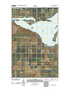Medicine Lake Montana Historical topographic map, 1:24000 scale, 7.5 X 7.5 Minute, Year 2011