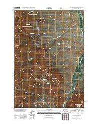Medicine Lodge Peak Montana Historical topographic map, 1:24000 scale, 7.5 X 7.5 Minute, Year 2011