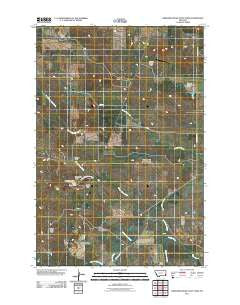 Medicine Rocks State Park Montana Historical topographic map, 1:24000 scale, 7.5 X 7.5 Minute, Year 2011