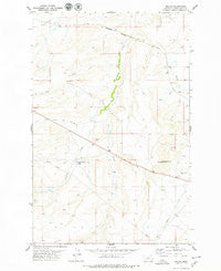 Merino Montana Historical topographic map, 1:24000 scale, 7.5 X 7.5 Minute, Year 1978