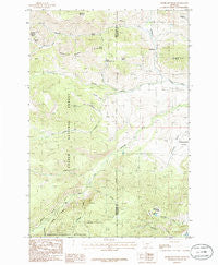 Meyer Mountain Montana Historical topographic map, 1:24000 scale, 7.5 X 7.5 Minute, Year 1986