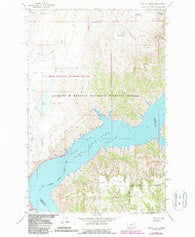 Mickey Butte Montana Historical topographic map, 1:24000 scale, 7.5 X 7.5 Minute, Year 1965