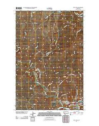 Mid Canon Montana Historical topographic map, 1:24000 scale, 7.5 X 7.5 Minute, Year 2011