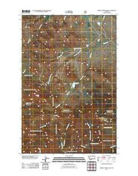 Middle Creek Lake Montana Historical topographic map, 1:24000 scale, 7.5 X 7.5 Minute, Year 2011
