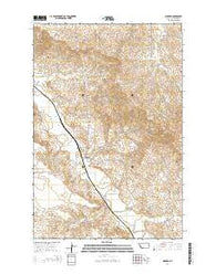 Mildred Montana Current topographic map, 1:24000 scale, 7.5 X 7.5 Minute, Year 2014