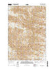 Miles City Creek Montana Current topographic map, 1:24000 scale, 7.5 X 7.5 Minute, Year 2014