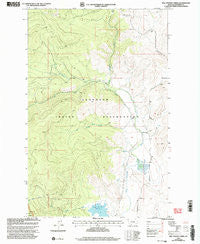 Mill Pocket Creek Montana Historical topographic map, 1:24000 scale, 7.5 X 7.5 Minute, Year 1999
