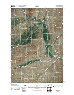 Mill Point Montana Historical topographic map, 1:24000 scale, 7.5 X 7.5 Minute, Year 2011