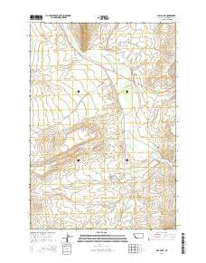 Mill Point Montana Current topographic map, 1:24000 scale, 7.5 X 7.5 Minute, Year 2014
