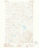 Miller Coulee West Montana Historical topographic map, 1:24000 scale, 7.5 X 7.5 Minute, Year 1985