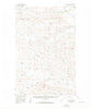 Miller Coulee Montana Historical topographic map, 1:62500 scale, 15 X 15 Minute, Year 1958