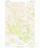 Miller Creek NW Montana Historical topographic map, 1:24000 scale, 7.5 X 7.5 Minute, Year 1969