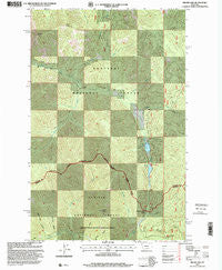 Miller Lake Montana Historical topographic map, 1:24000 scale, 7.5 X 7.5 Minute, Year 1997