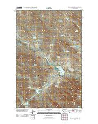 Miller Coulee West Montana Historical topographic map, 1:24000 scale, 7.5 X 7.5 Minute, Year 2011