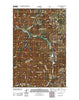 Miller Lake Montana Historical topographic map, 1:24000 scale, 7.5 X 7.5 Minute, Year 2011