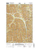 Miller Lake Montana Current topographic map, 1:24000 scale, 7.5 X 7.5 Minute, Year 2014